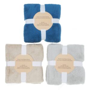 faire_b9_02 Plush Coral Fleece Throw (Asstd) (50 X 60)