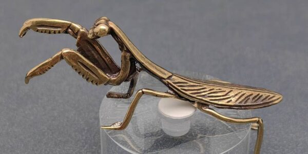 Brass Mantis Desktop Ornaments Decoration