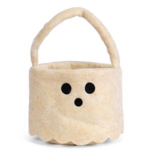 faire_b9_07 Cream Felt Ghost Halloween Basket